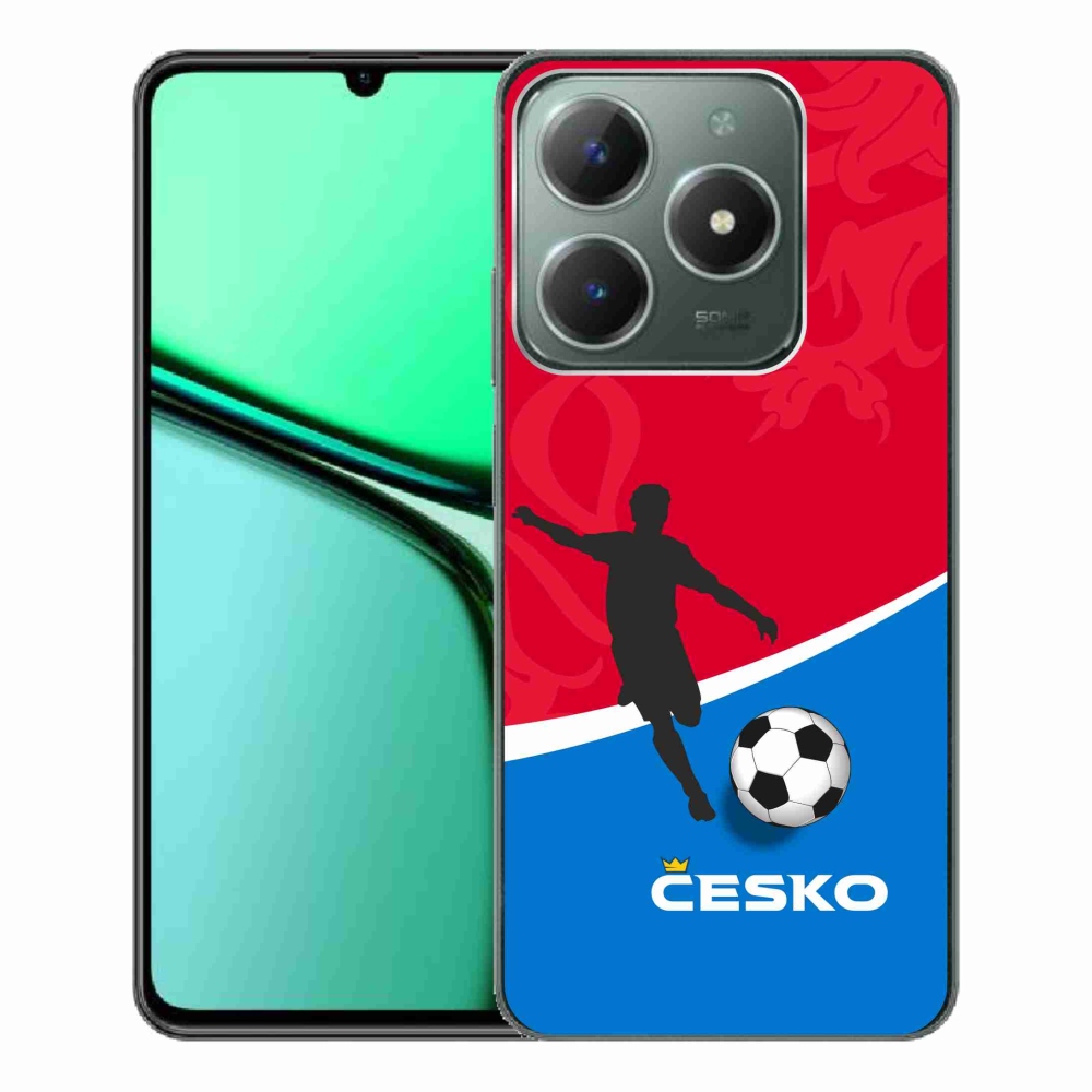 Gélový kryt mmCase na Realme C61 - futbal Česko