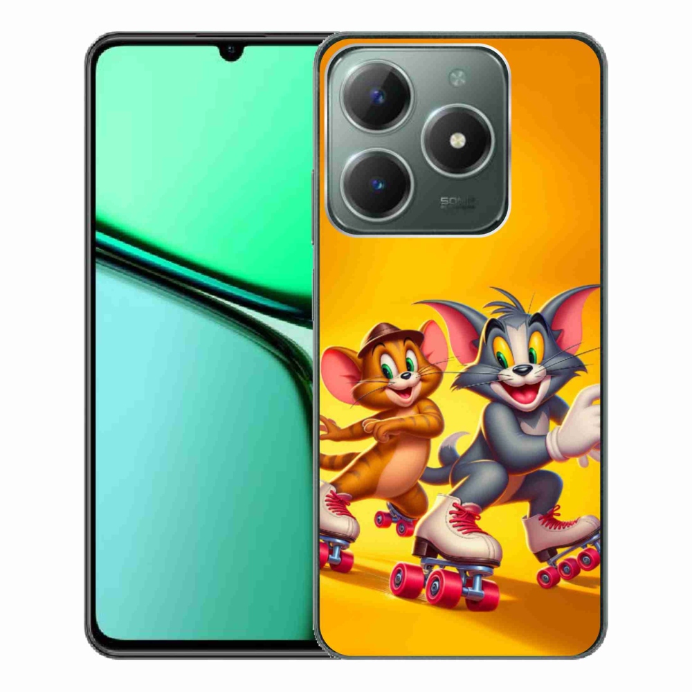 Gélový kryt mmCase na Realme C61 - tom a jerry