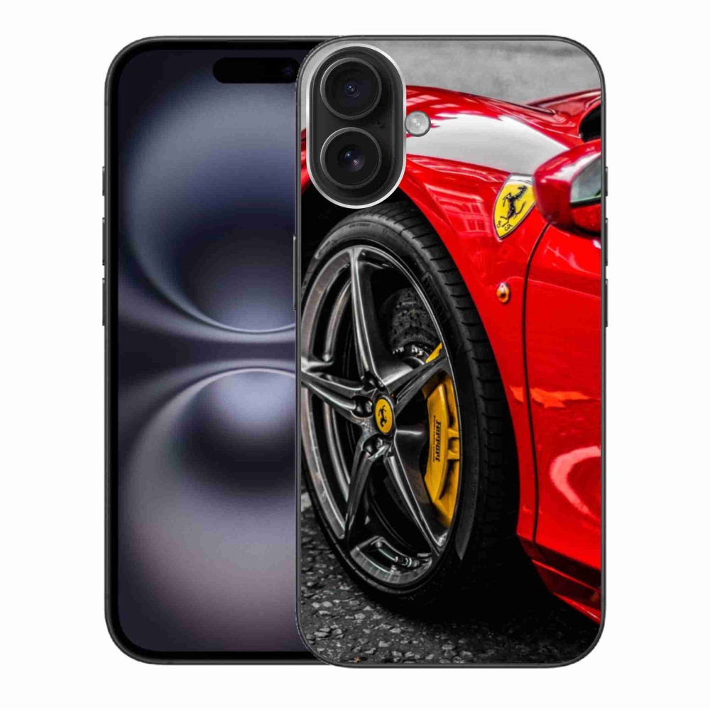 Gélový kryt mmCase na iPhone 16 Plus - auto 1