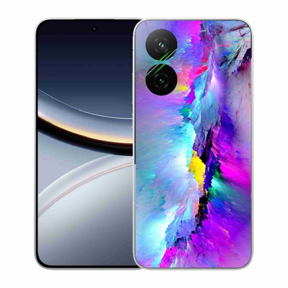 Gélový kryt mmCase na Xiaomi Poco F7 5G - abstrakt