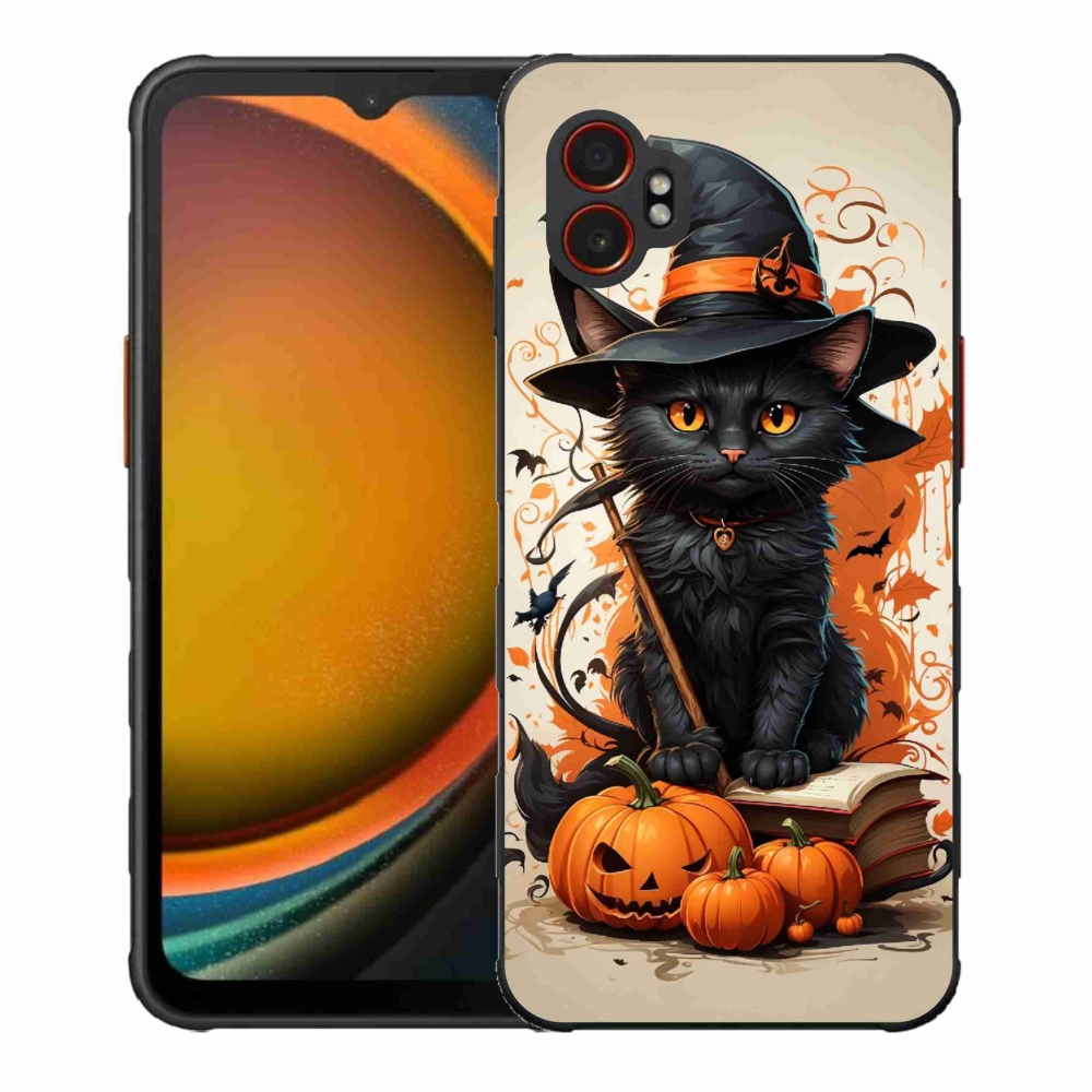 Gélový kryt mmCase na Samsung Galaxy Xcover 7 Pro - kocúr čarodejník