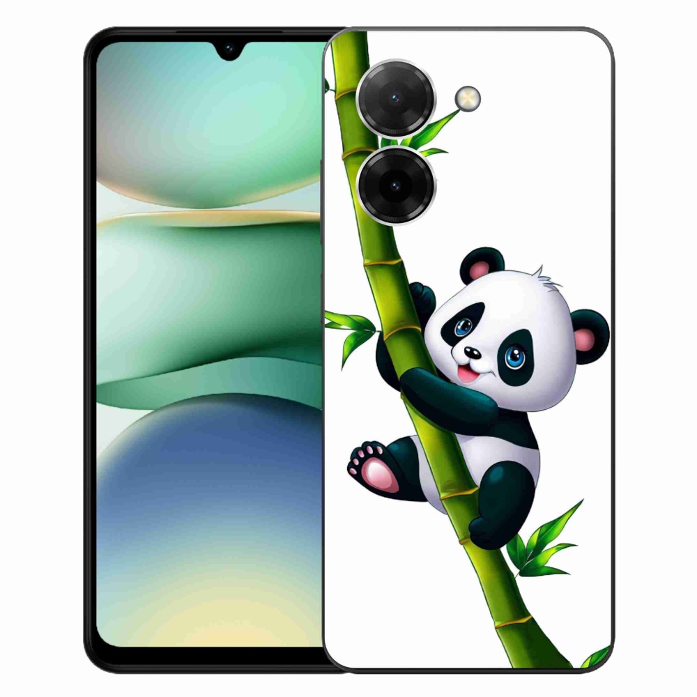 Gélový kryt mmCase na Xiaomi Redmi A5 (171.7x77.8x8.3mm) - panda na bambuse