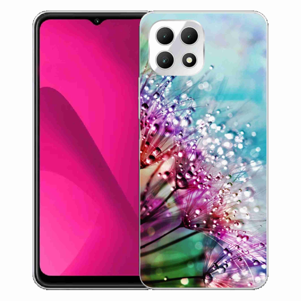 Gélový kryt mmCase na T-Mobile T Phone 2 - farebné kvety