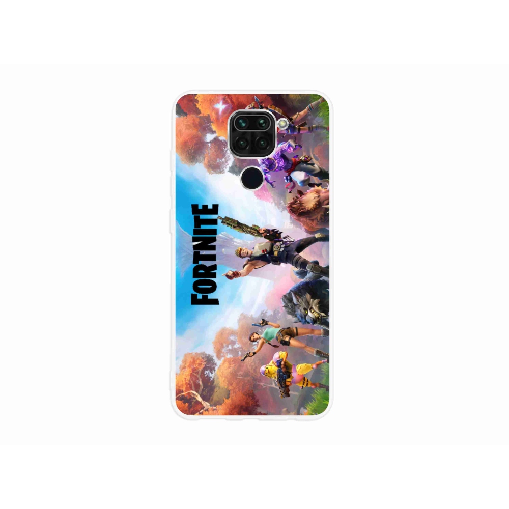 Gélový kryt mmCase na Xiaomi Redmi Note 9 - fortnite 1