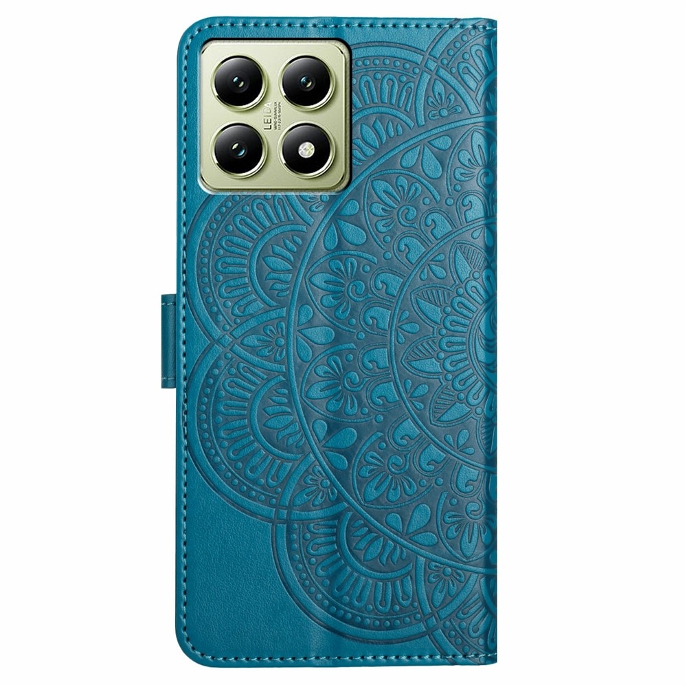 Mandala knižkové púzdro na Xiaomi 15T Pro - modré