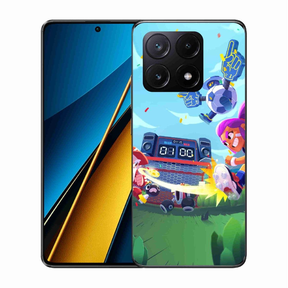 Gélový kryt mmCase na Xiaomi Poco X6 Pro 5G - brawl stars 1