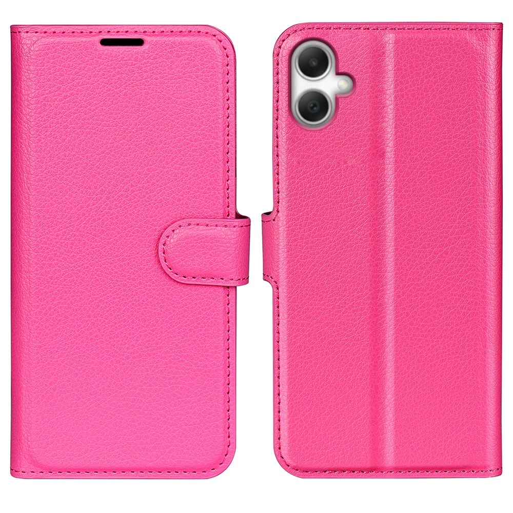 Litchi knižkové púzdro na Samsung Galaxy A07 4G - rose