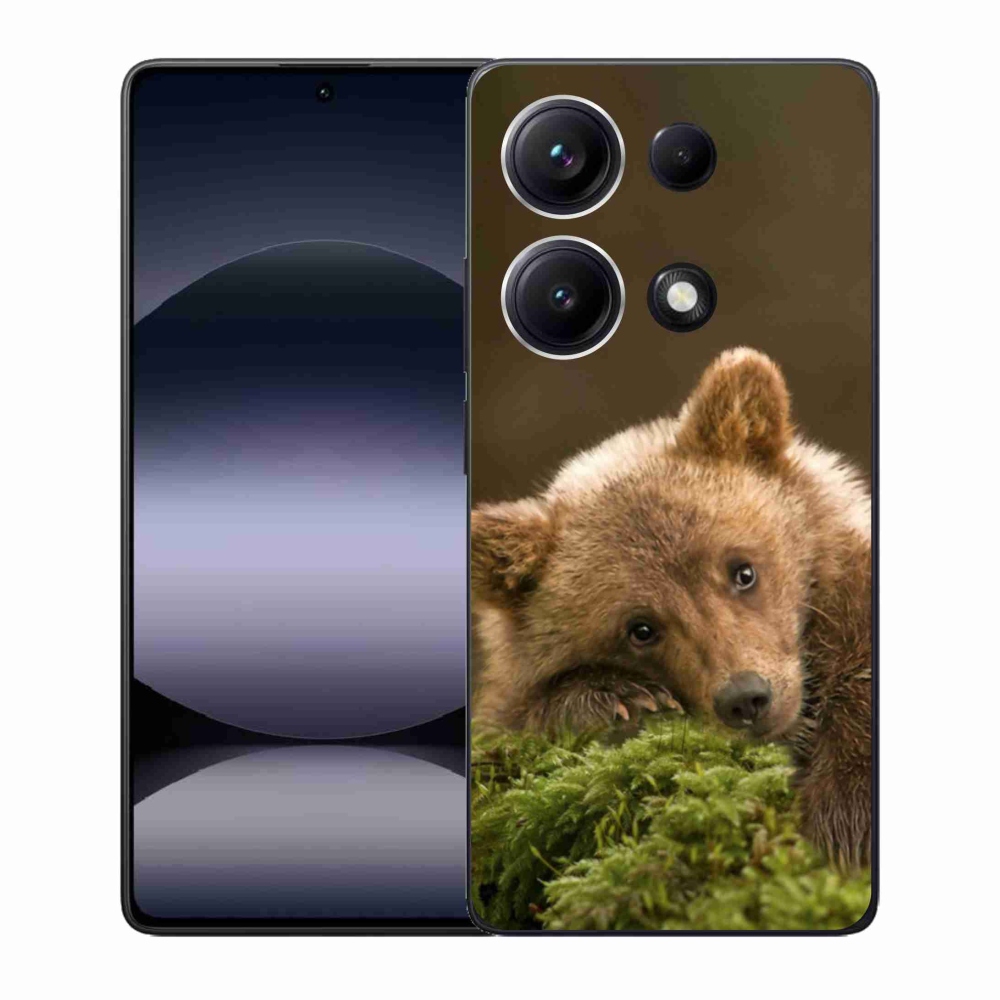 Gélový kryt mmCase na Xiaomi Redmi Note 14S - medveď