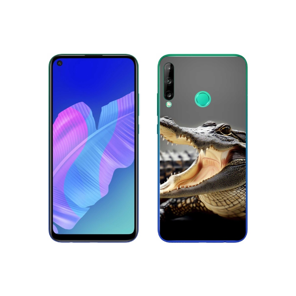 Gélový kryt mmCase na Huawei P40 Lite E - krokodíl