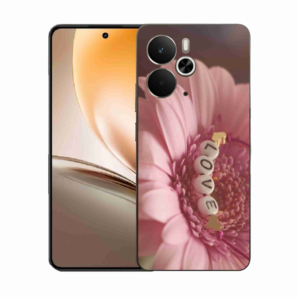 Gélový kryt mmCase na Realme 14 5G - prívesok love