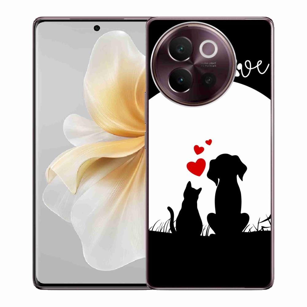 Gélový obal mmCase na Vivo V40 Lite 5G - zvieracia láska