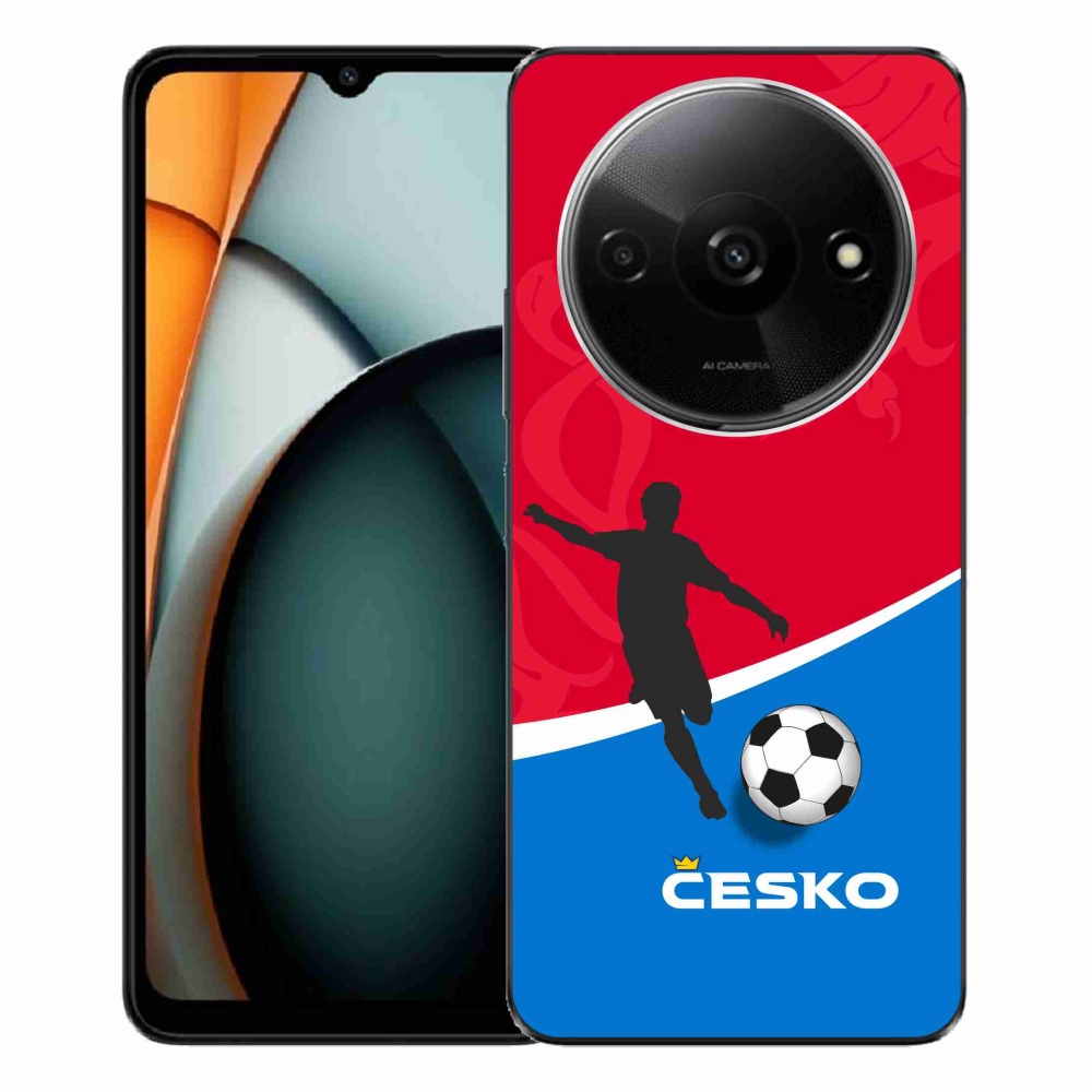 Gélový kryt mmCase na Xiaomi Redmi A3 - futbal Česko