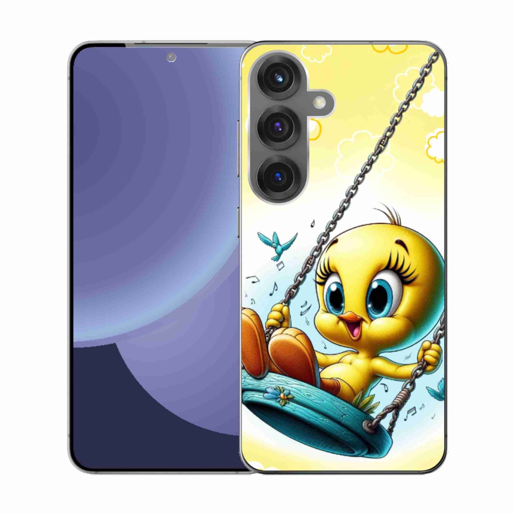 Gélový kryt mmCase na Samsung Galaxy S25 - tweety