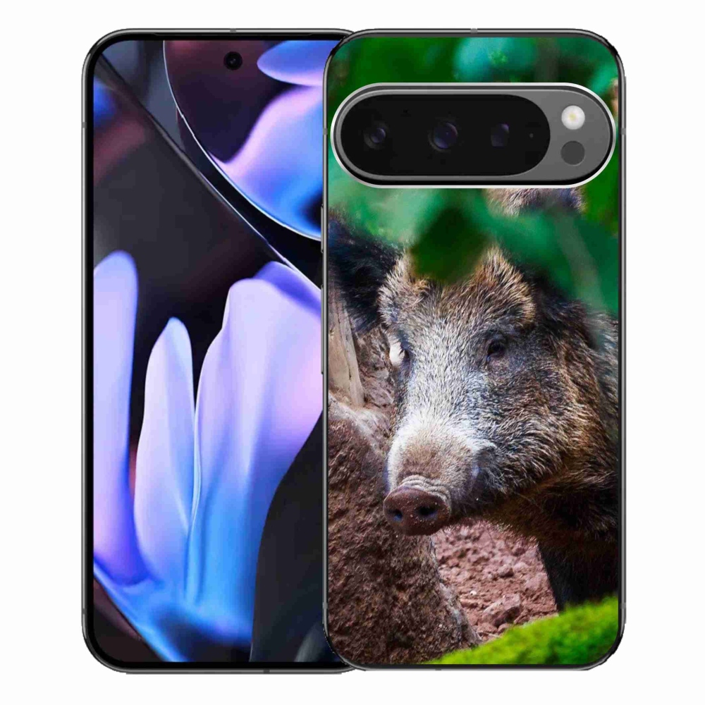 Gélový kryt mmCase na Google Pixel 9 Pro XL - divoké prasa