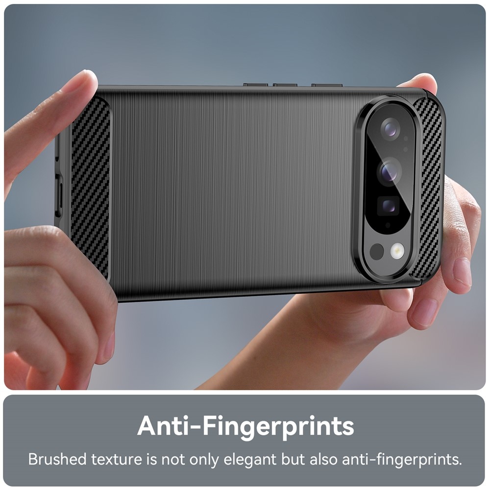 Carbon odolný gélový obal na Google Pixel 10 Pro/Pixel 10 - čierny