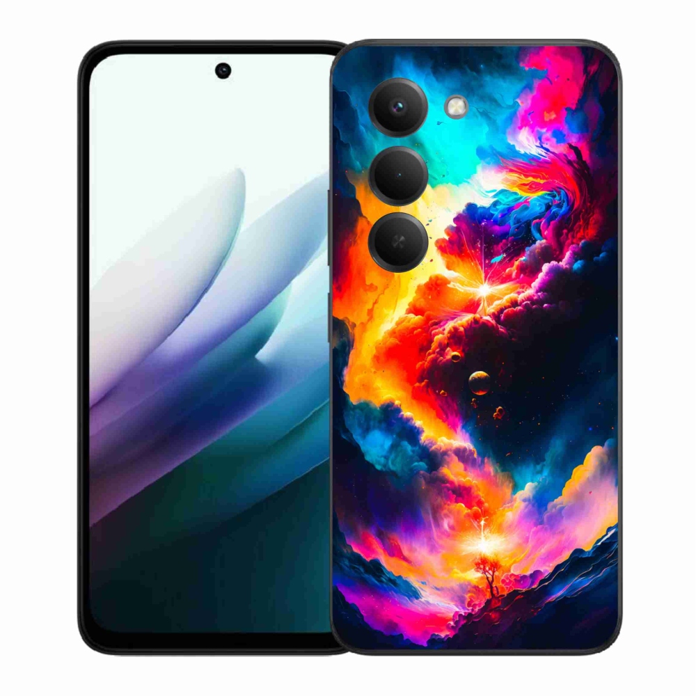 Gélový kryt mmCase na Xiaomi Redmi 15 4G/5G (171mm) - abstraktný motív