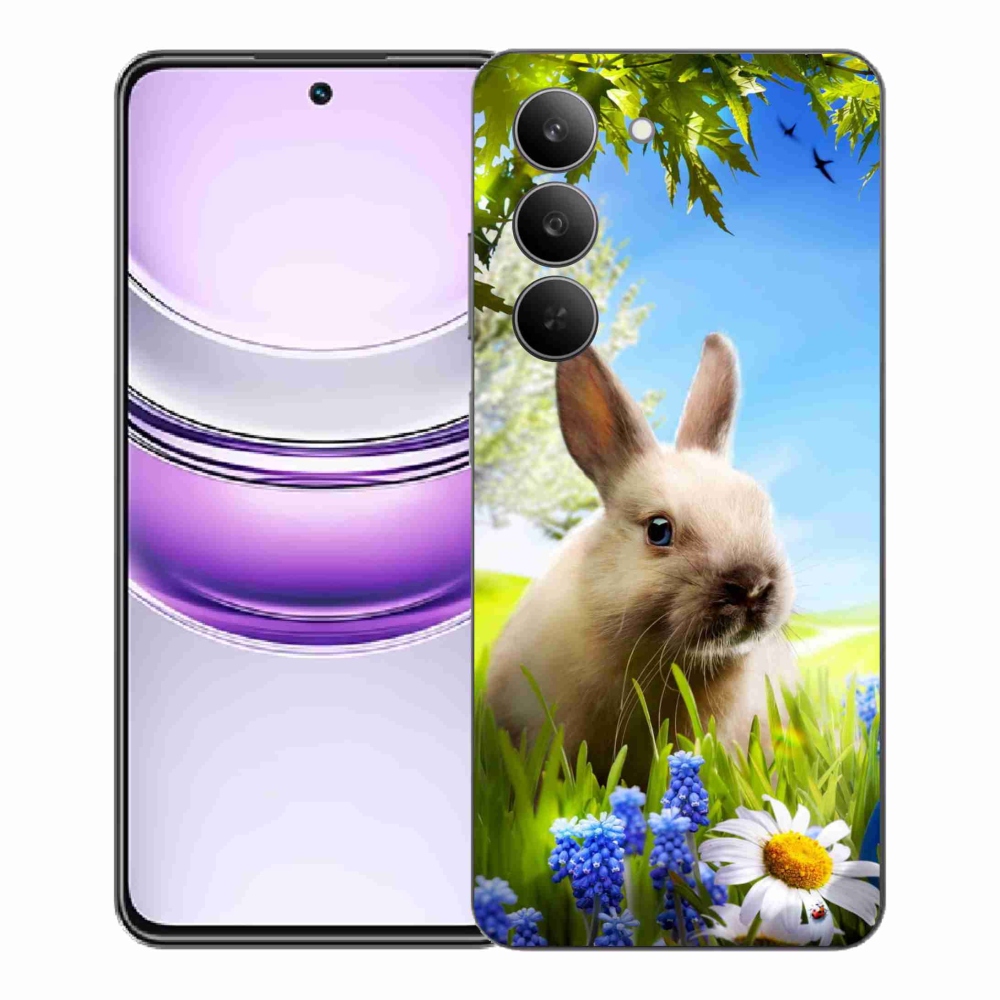 Gélový kryt mmCase na Realme 14x 5G - zajačik