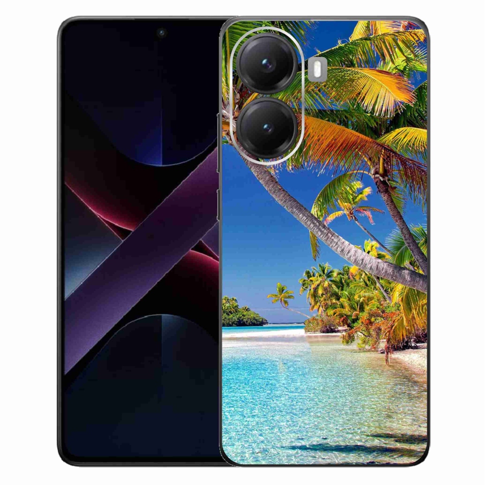 Gélový kryt mmCase na Xiaomi Poco X7 Pro 5G - morská pláž