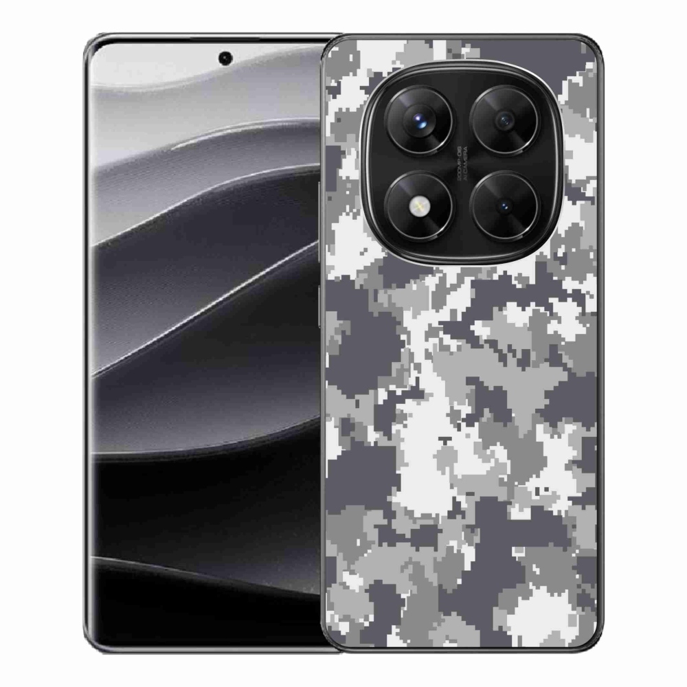 Gélový kryt mmCase na Xiaomi Redmi Note 14 Pro 5G/Poco X7 5G - maskáčový vzor 2