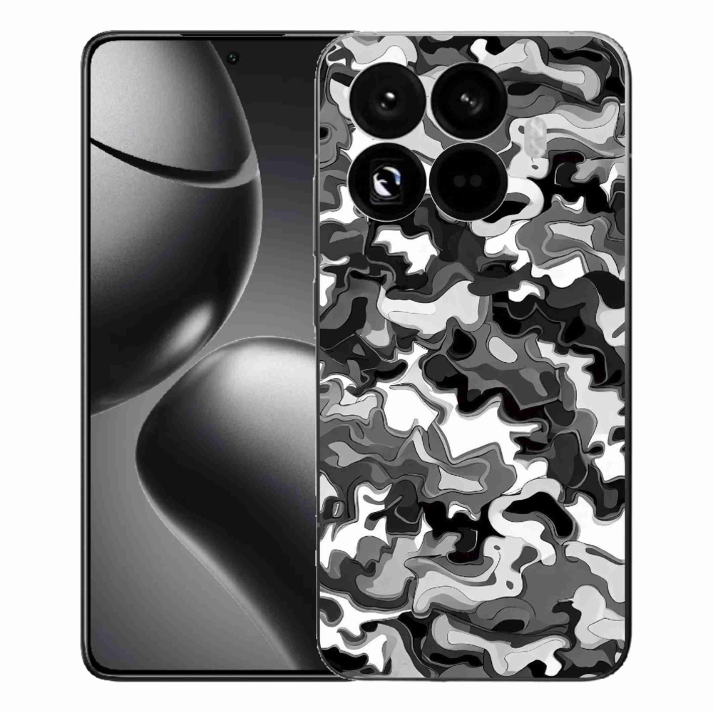 Gélový kryt mmCase na Xiaomi 15T Pro - maskáčový vzor 3