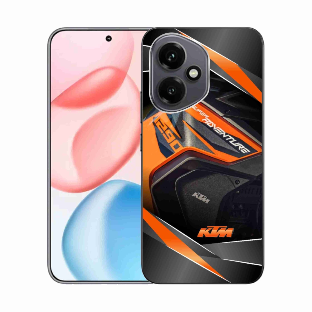 Gélový kryt mmCase na Honor 400 - motorka ktm