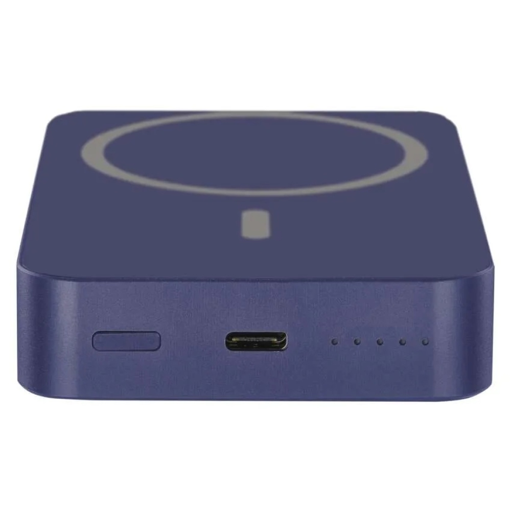 Powerbanka EMOS WI 1046, 10 000 mAh, 20 W+Wireless - modrá