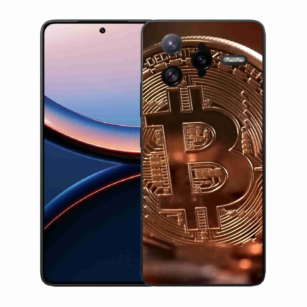 Gélový kryt mmCase na Xiaomi Poco F7 Ultra - bitcoin