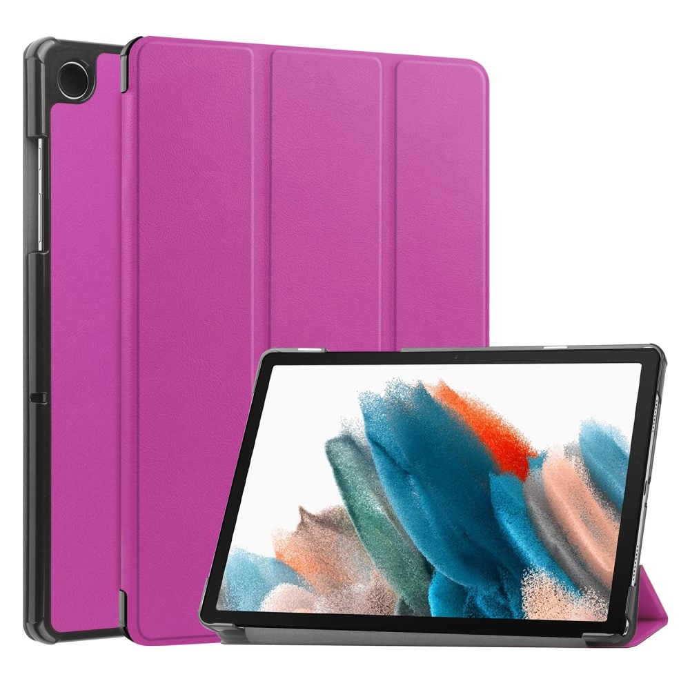 Case chytré zatváracie púzdro na Samsung Galaxy Tab A9 - fialové