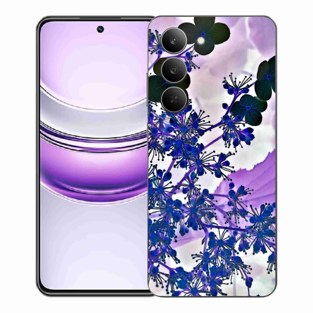 Gélový kryt mmCase na Realme 14x 5G - kvet hortenzie