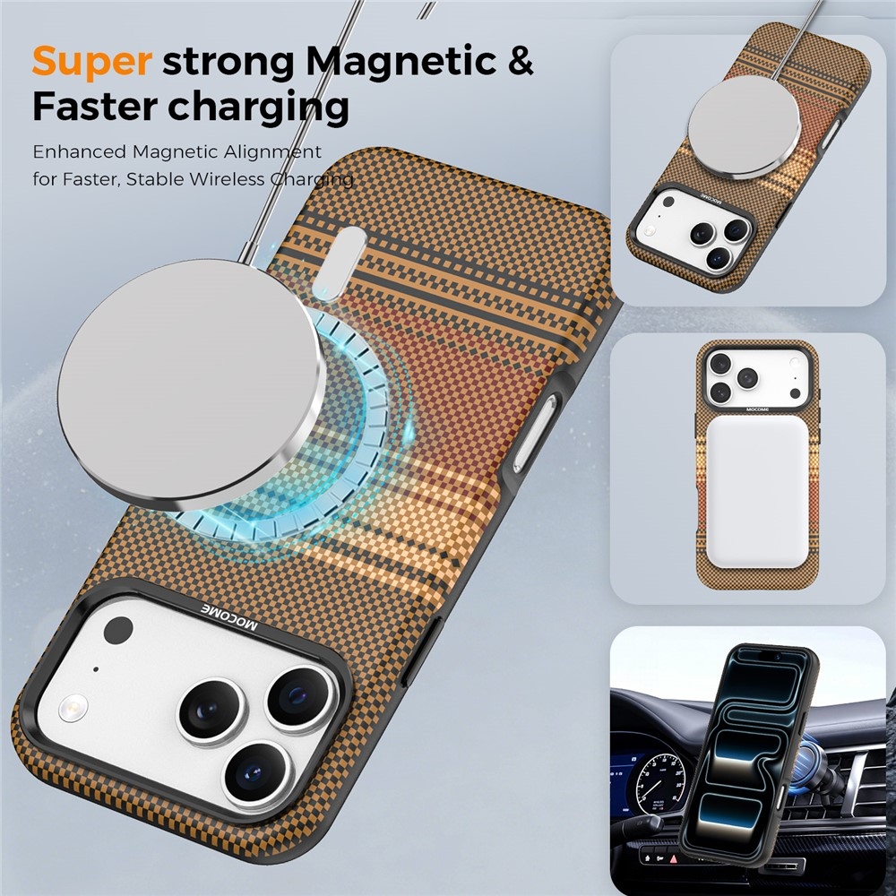 Rainbow odolný kryt s MagSafe na iPhone 18 Pro Max - hnedý