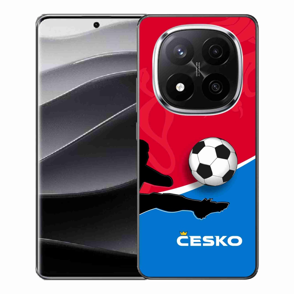Gélový kryt mmCase na Xiaomi Redmi Note 14 Pro+ 5G - futbal Česko 2