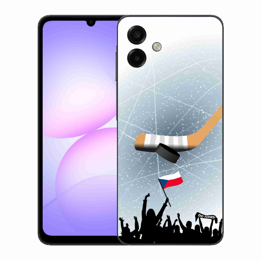 Gélový kryt mmCase na Samsung Galaxy A07 4G - fanúšikovia hokeja