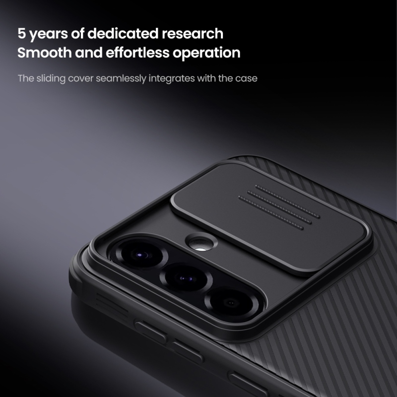 Nillkin CamShield PRO Magnetic Zadný Kryt pre Samsung Galaxy A56 5G Black