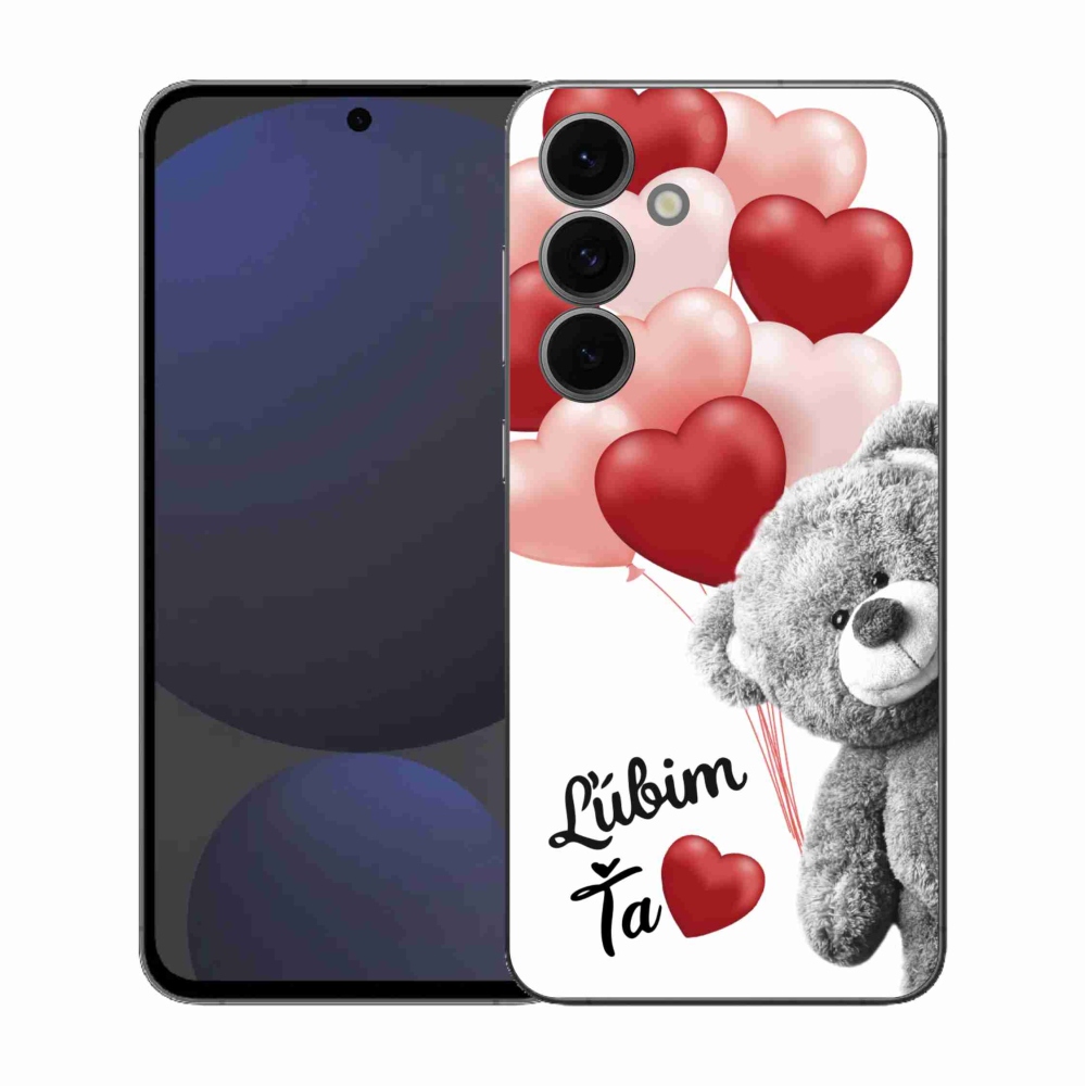 Gélový kryt mmCase na Samsung Galaxy S25 FE - ľúbim ťa sk