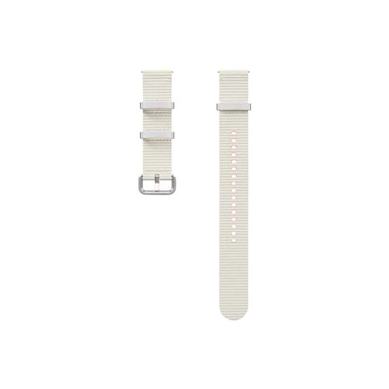 ET-SOL30SWE Samsung Galaxy Watch 4/4 Classic/5/5 Pro/6/6 Classic/7/FE Štýlový Športový Remienok S/M Cream