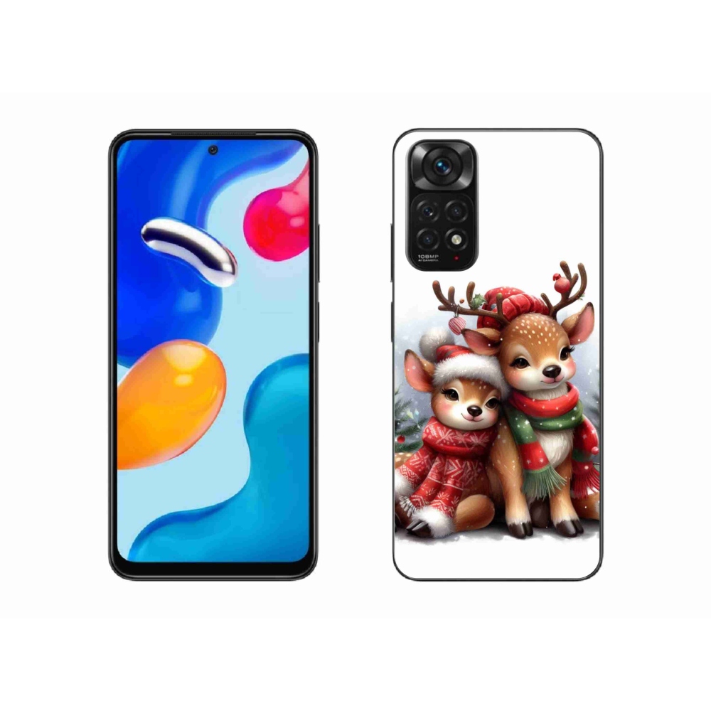 Gélový kryt mmCase na Xiaomi Redmi Note 11 4G - vianočné soby
