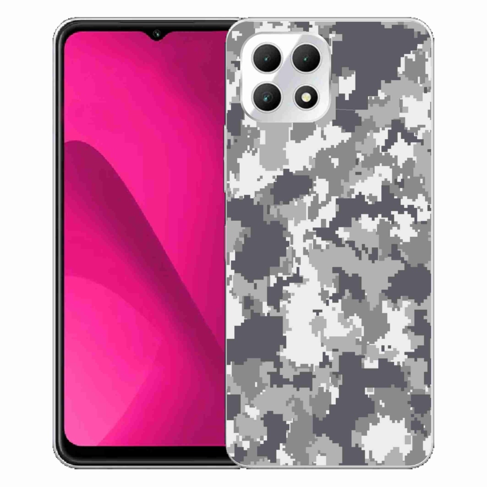 Gélový kryt mmCase na T-Mobile T Phone 2 - maskáčový vzor 2
