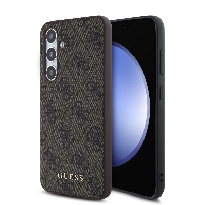 Zadný kryt Guess 4G pre Samsung Galaxy S24 FE Brown