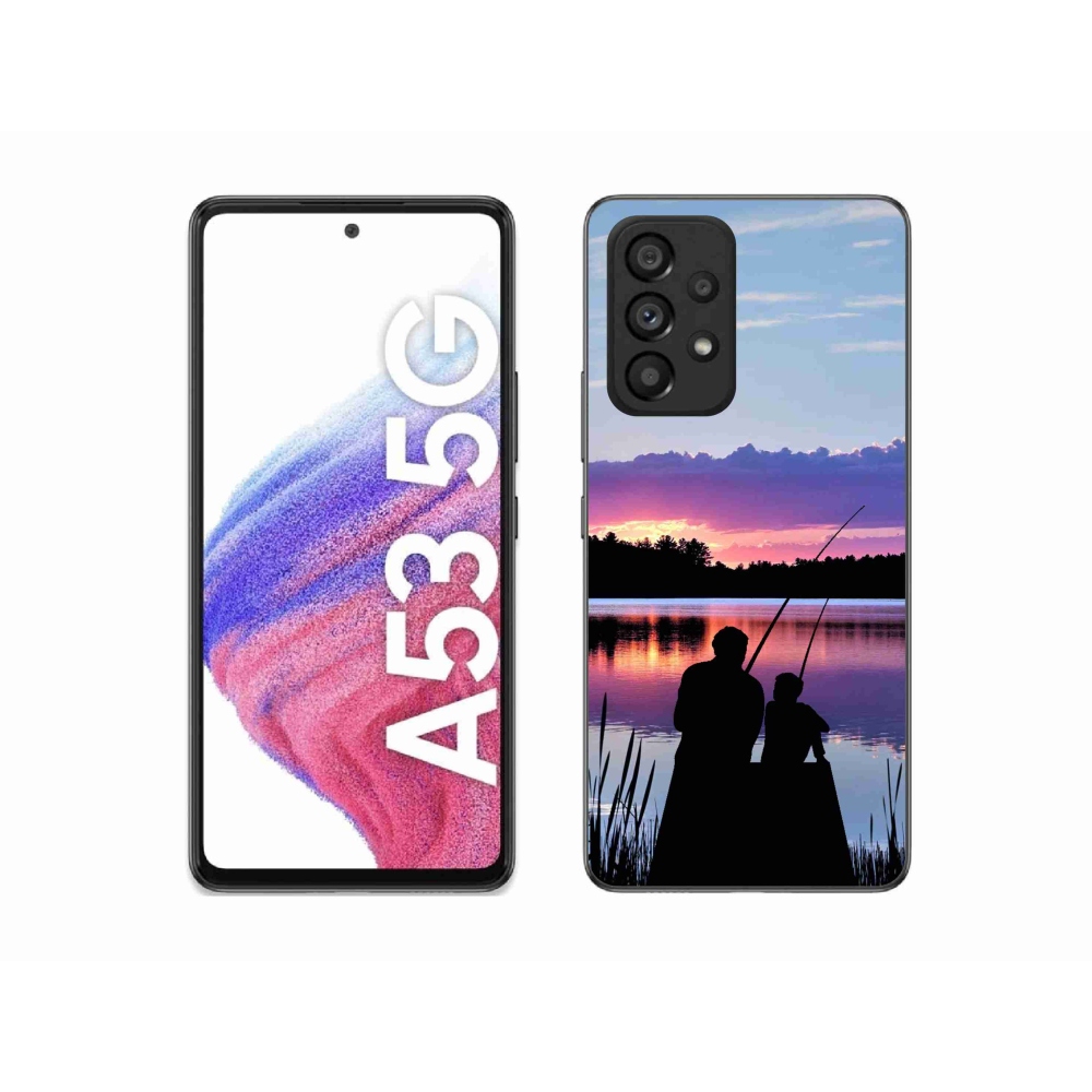 Gélový kryt mmCase na Samsung Galaxy A53 5G - rybárčenie 2