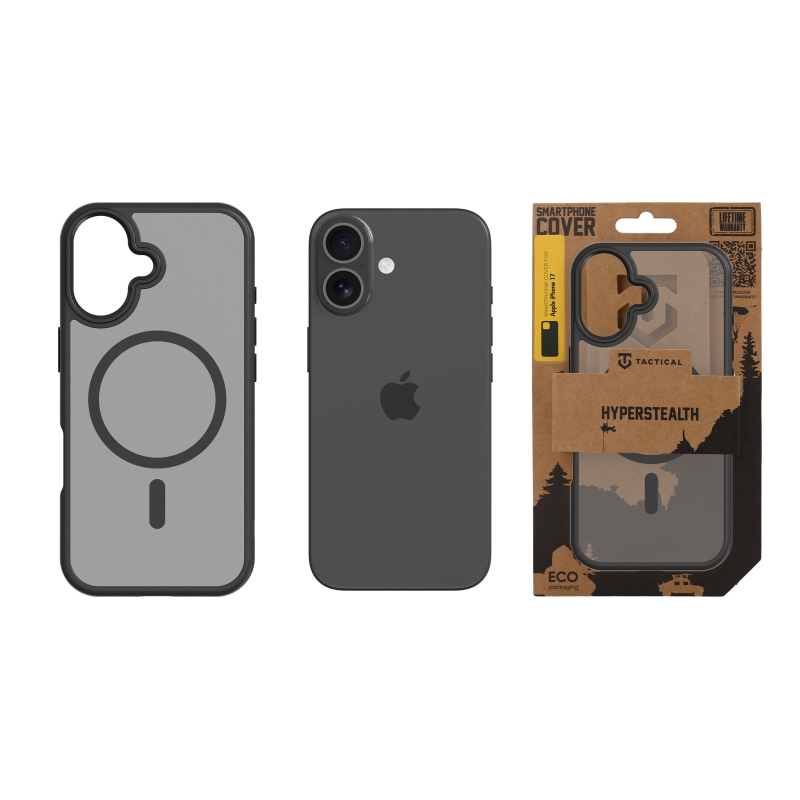 Taktický kryt MagForce Hyperstealth pre iPhone 17 Asphalt