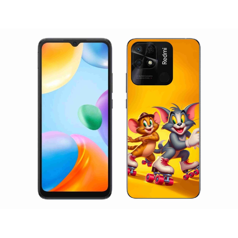 Gélový kryt mmCase na Xiaomi Redmi 10C - tom a jerry