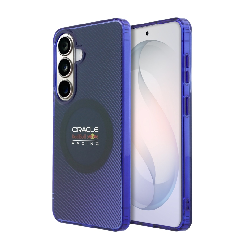 Dvojvrstvový magnetický zadný kryt Red Bull PC Blended Lines pre Samsung Galaxy S26 Navy