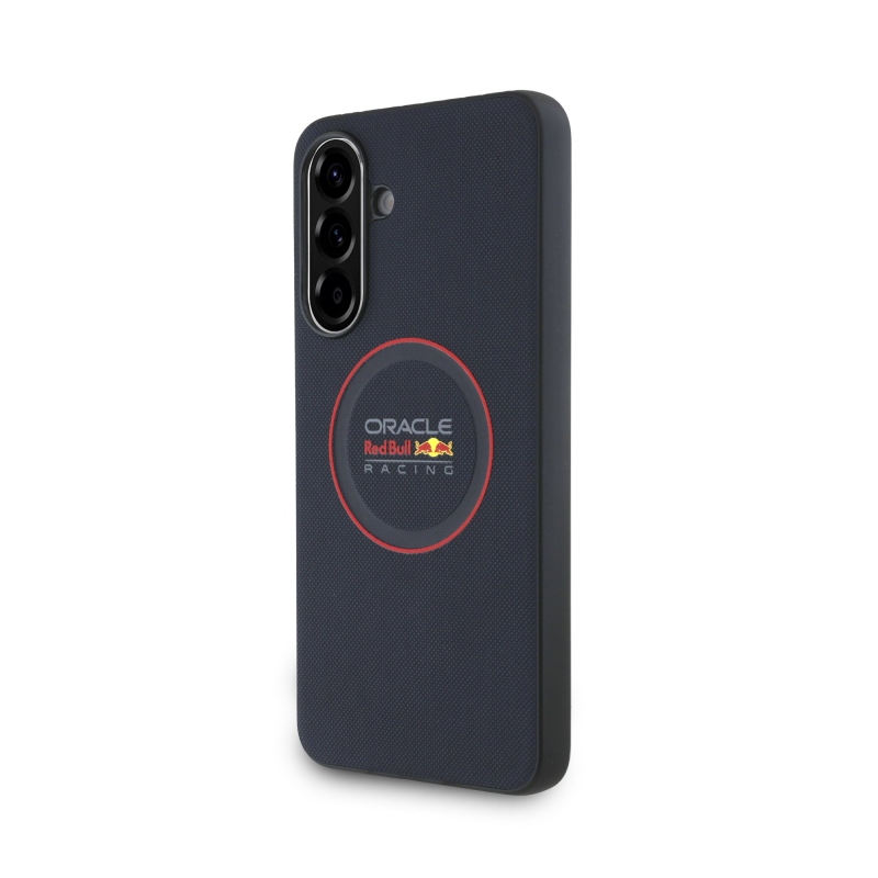 Zadný kryt Red Bull PU Leather Red Ring pre Samsung Galaxy A36 Navy