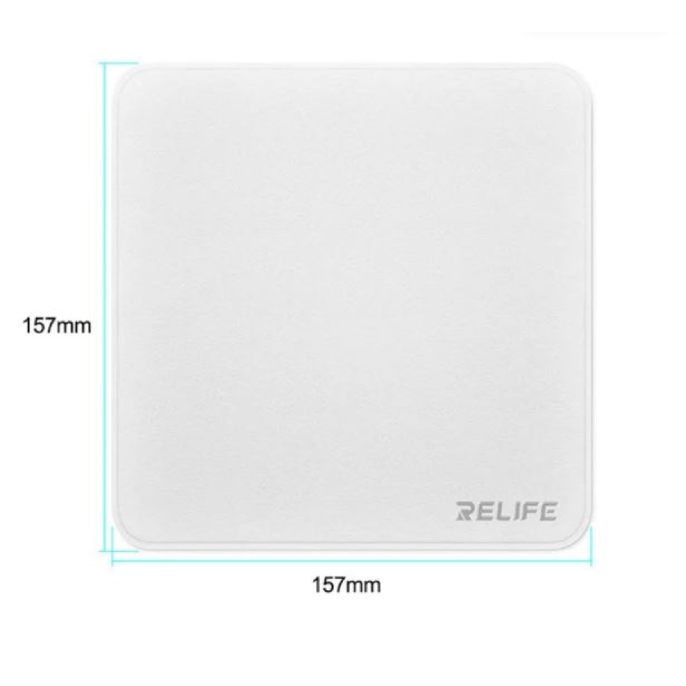 RELIFE čistiaca handrička na obrazovky z mikrovlákna (15,7 x 15,7cm) - šedá