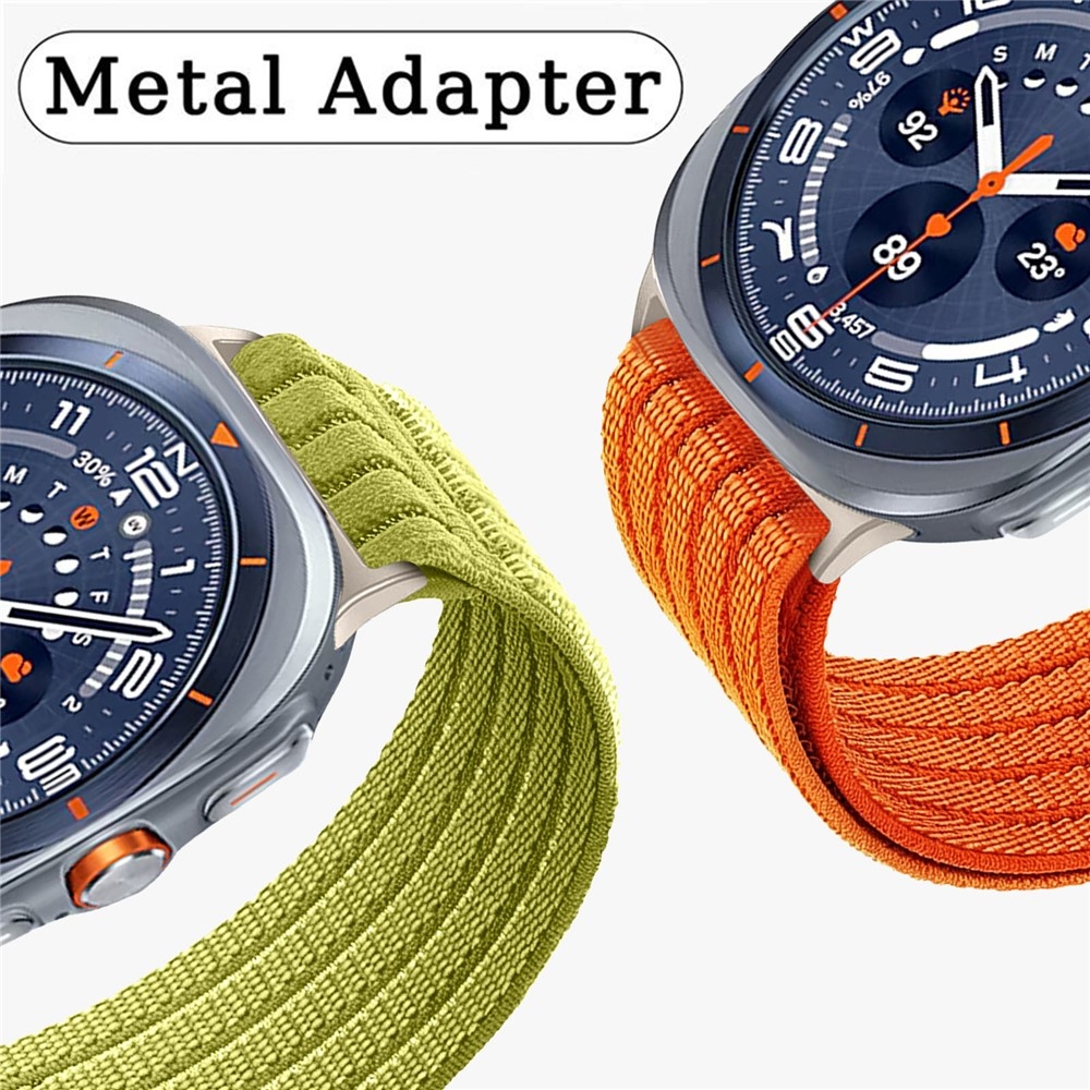 Reply nylonový remienok na Samsung Galaxy Watch Ultra (2025) 47mm - oranžový