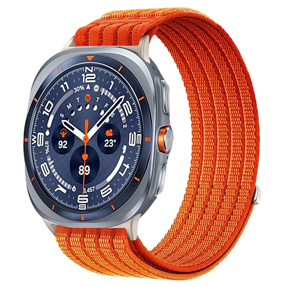 Reply nylonový remienok na Samsung Galaxy Watch Ultra (2025) 47mm - oranžový