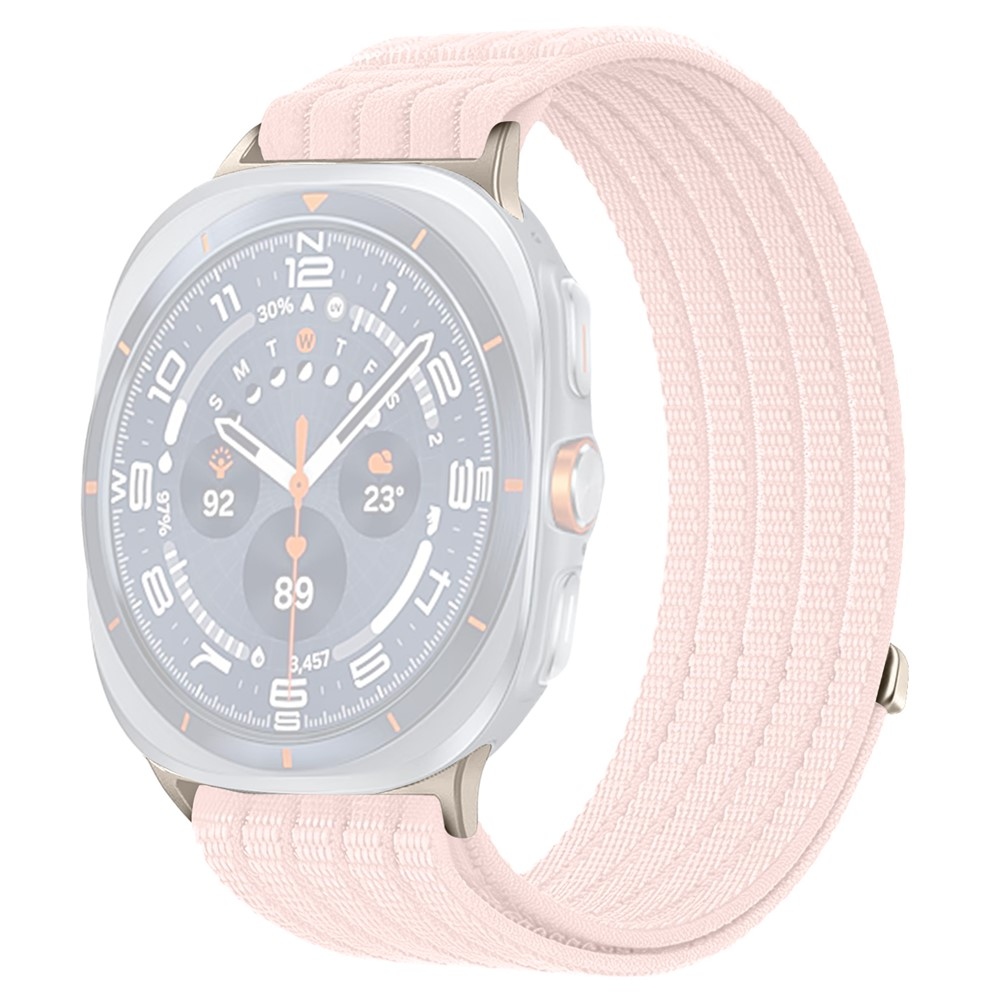 Reply nylonový remienok na Samsung Galaxy Watch Ultra (2025) 47mm - ružový