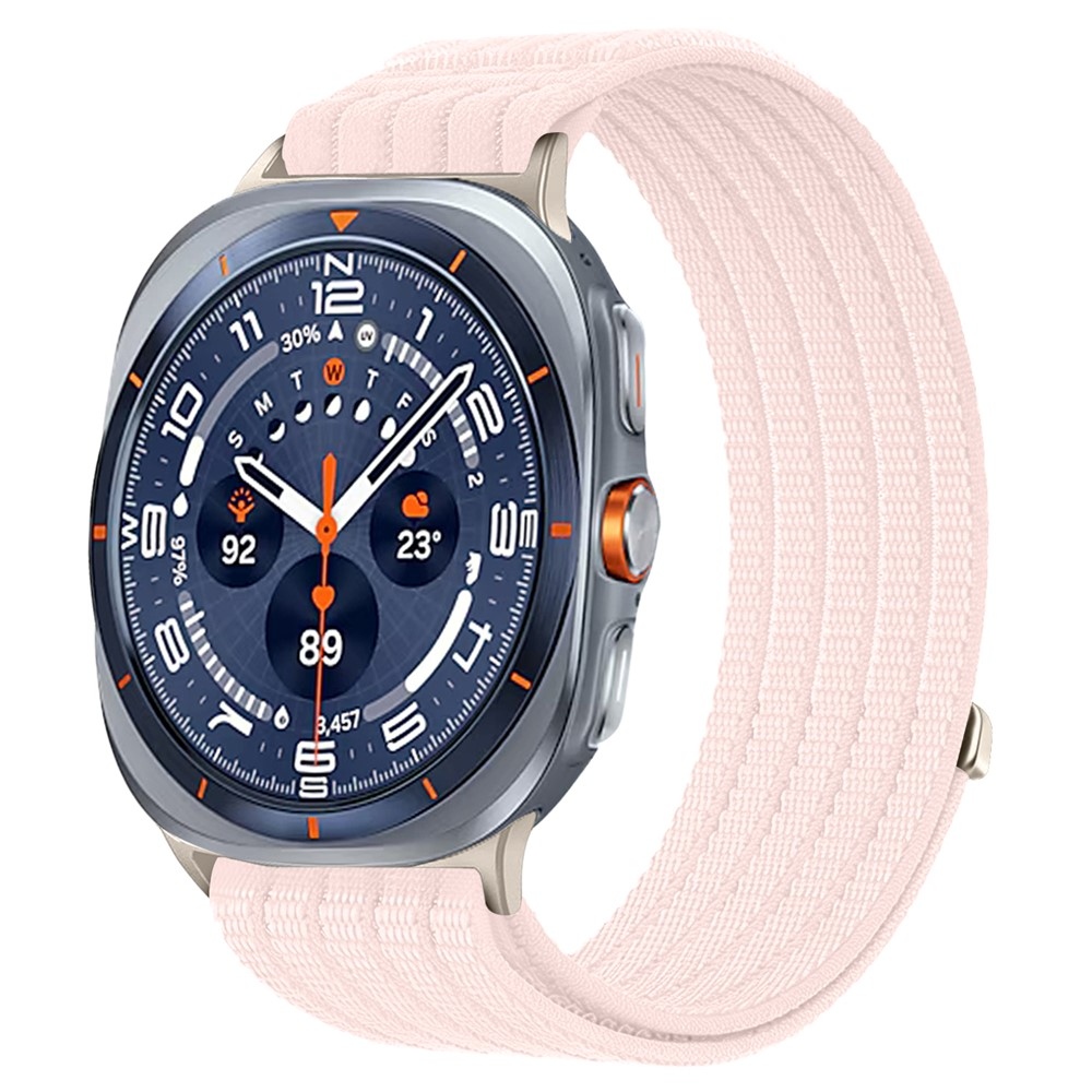 Reply nylonový remienok na Samsung Galaxy Watch Ultra (2025) 47mm - ružový