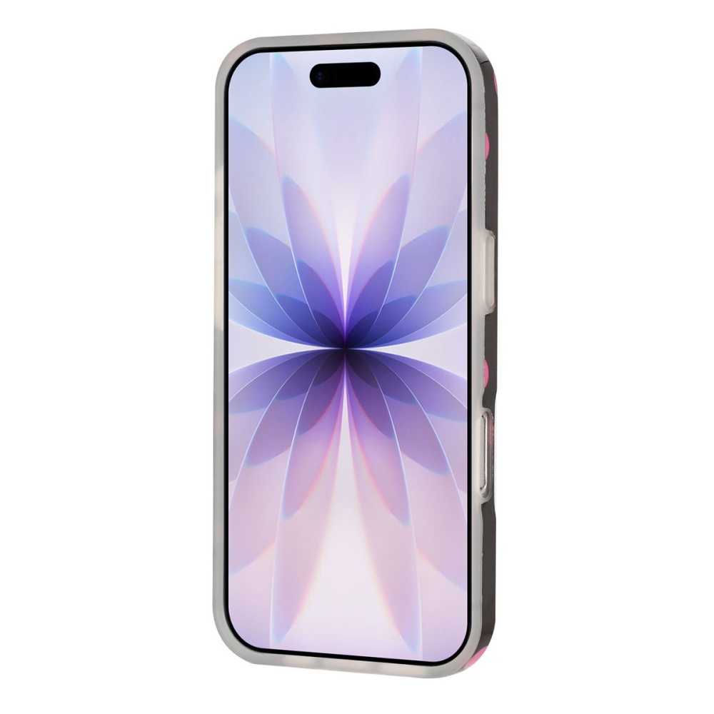 Retro Dot gélový obal na mobil iPhone 18 Pro Max/17 Pro Max - čierny