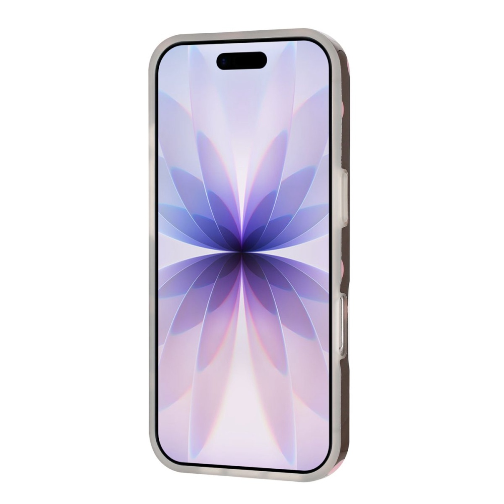 Retro Dot gélový obal na mobil iPhone 18 Pro Max/17 Pro Max - hnedý